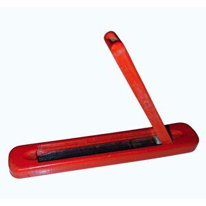 Vintage Borg Warner Auto Parts Co Utility Knife Red Case